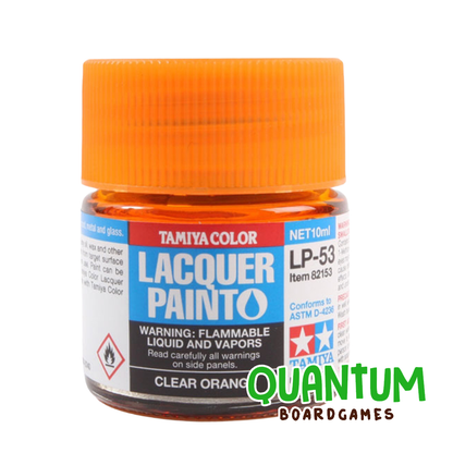 TAMIYA LACQUER LP-53 CLEAR ORANGE
