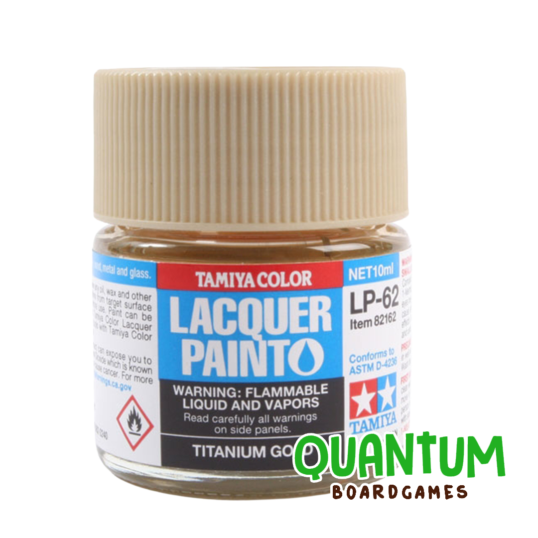 TAMIYA LACQUER LP-62 TITANIUM GOLD