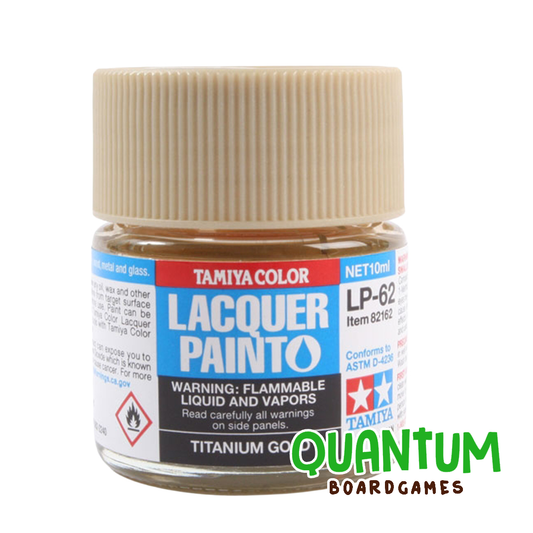 TAMIYA LACQUER LP-62 TITANIUM GOLD