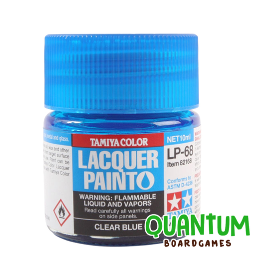 TAMIYA LACQUER LP-68 CLEAR BLUE