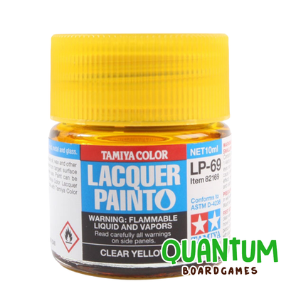 TAMIYA LACQUER LP-69 CLEAR YELLOW