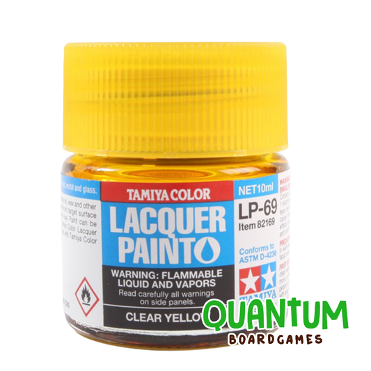 TAMIYA LACQUER LP-69 CLEAR YELLOW