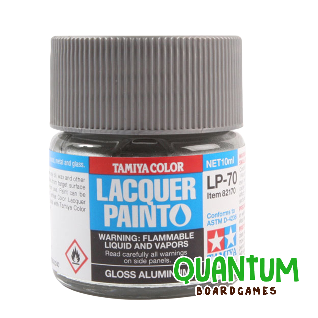TAMIYA LACQUER LP-70 GLOSS ALUMINUM