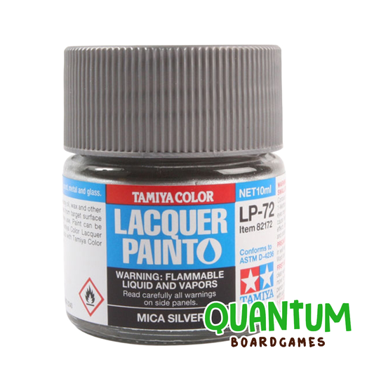TAMIYA LACQUER LP-72 MICA SILVER