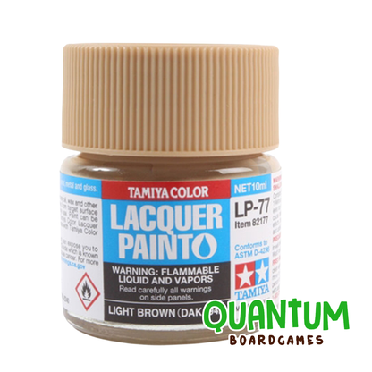 TAMIYA LACQUER LP-77 LIGHT BROWN