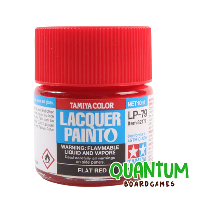 TAMIYA LACQUER LP-79 FLAT RED