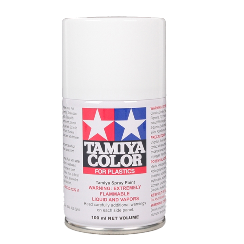 TAMIYA SPRAY LACQUER TS-27 MATTE WHITE