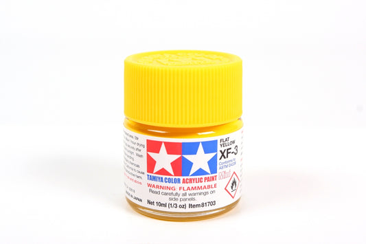 TAMIYA ACRYLIC MINI XF-3 FLAT YELLOW