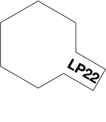 TAMIYA LACQUER LP-22 FLAT BASE