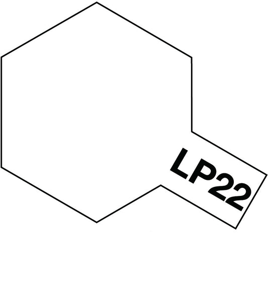 TAMIYA LACQUER LP-22 FLAT BASE
