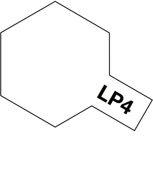 TAMIYA LACQUER LP-4 FLAT WHITE