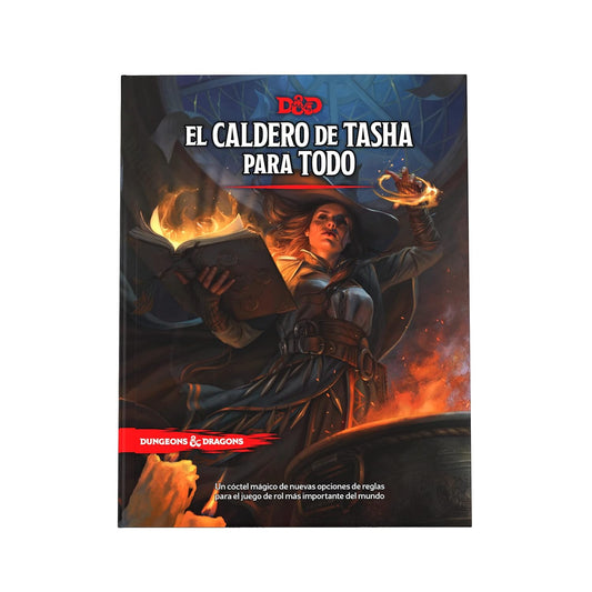 LIBRO DE ROL DUNGEONS AND DRAGONS TASHAS CAULDRON FOR EVERYTHING ESPAÑOL