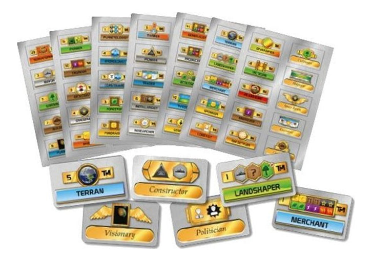 TERRAFORMING MARS MILESTONES/AWARDS EXPANSION