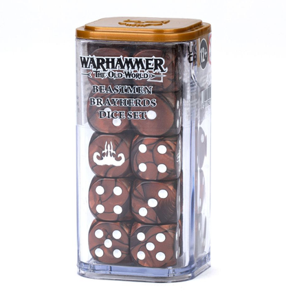 THE OLD WORLD BEASTMEN BRAYHERD DICE