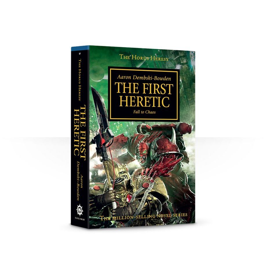 BLACK LIBRARY THE FIRST HERETIC THE HORUS HERESY BOOK 14 PAPERBACK WEB EXCLUSIVE