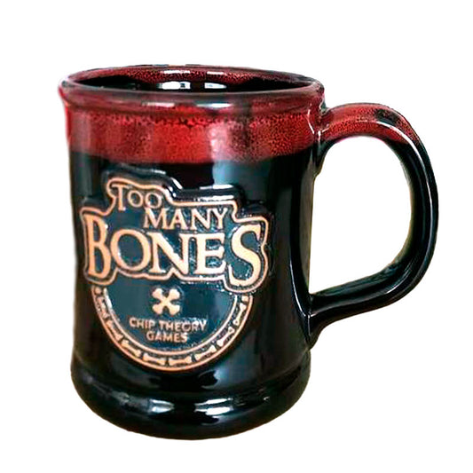 TOO MANY BONES BOXED CERAMIC MUG
