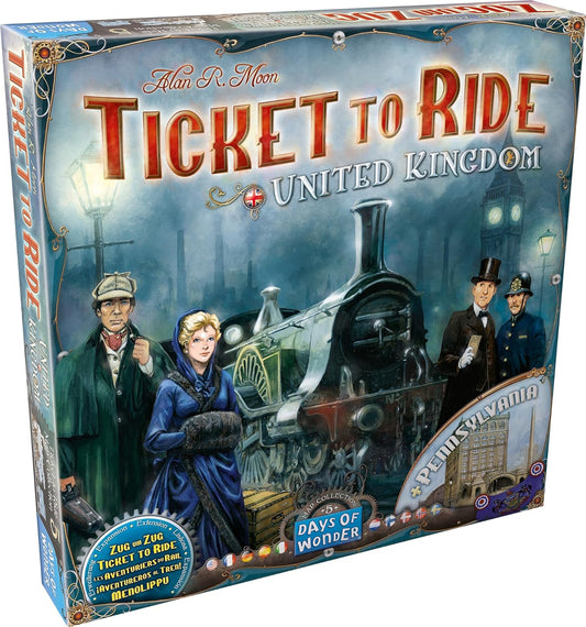 TICKET TO RIDE UNITED KINGDOM MAP COLLECTION 5 EXPANSION
