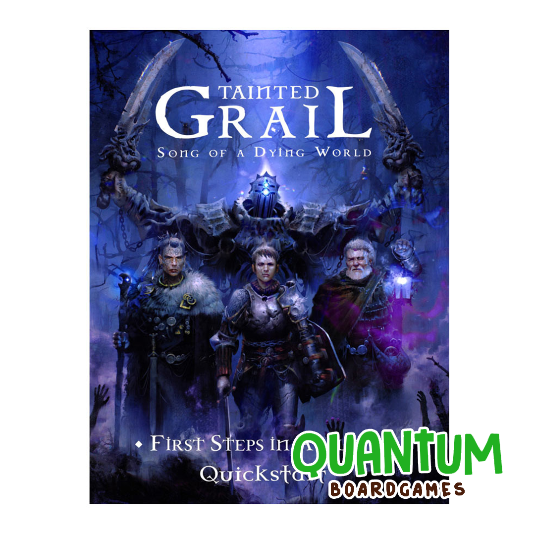 Tainted Grail Quickstart guía de inicio rápido RPG en inglés