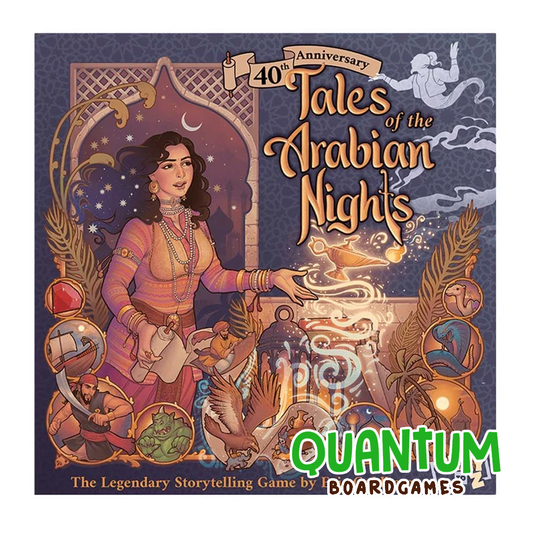 Tales of the Arabian Nights 40th Anniversary edición especial inglés juego mesa narrativo