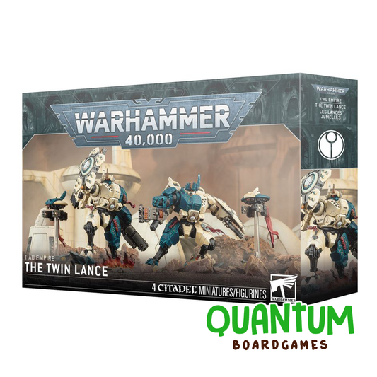 Tau Empire The Twin Lance Warhammer 40K unidad combate distancia Games Workshop