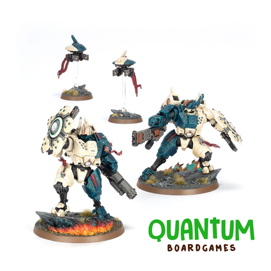 Tau Empire The Twin Lance Warhammer 40K unidad combate distancia Games Workshop