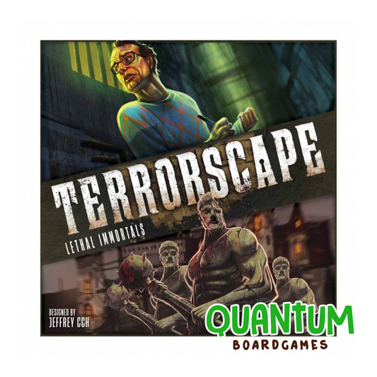 Terrorscape Lethal Immortals Expansion - Juego de mesa con enemigos letales en inglés