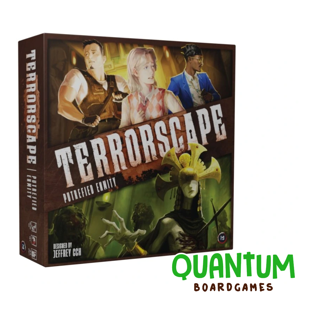 Terrorscape Putrefied Enmity expansión juego mesa horror inglés Ice Makes Games