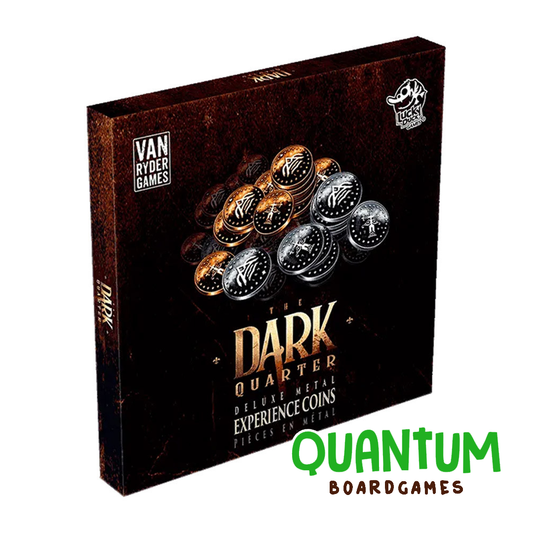 The Dark Quarter: Deluxe Metal Experience Coins – Inglés