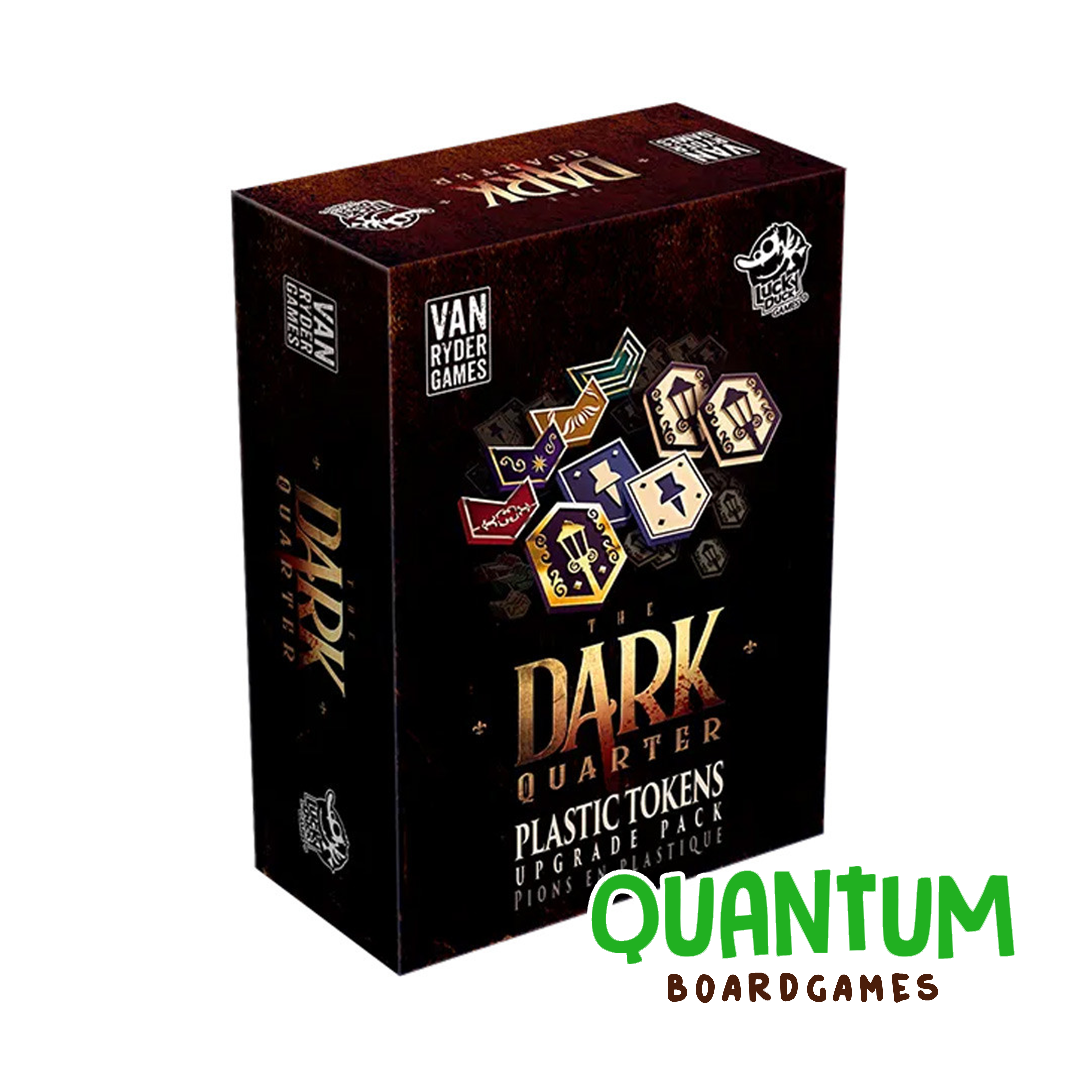 The Dark Quarter: Plastic Tokens Upgrade Pack – Inglés