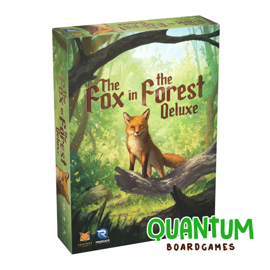 The Fox in the Forest Deluxe - Juego de cartas para 2 jugadores con componentes de lujo