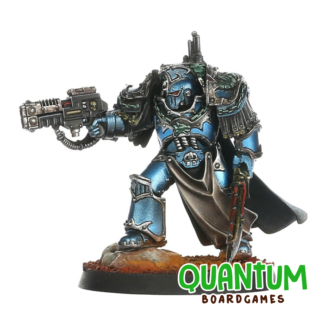 Miniatura Cataphractii Praetor Alpha Legion Forge World resina detalle