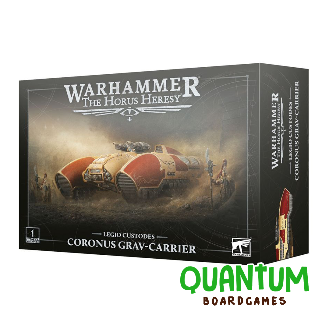 Coronus Grav Carrier Legio Custodes Horus Heresy Games Workshop miniatura