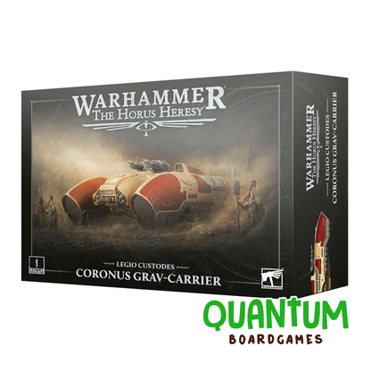 Coronus Grav Carrier Legio Custodes Horus Heresy Games Workshop miniatura