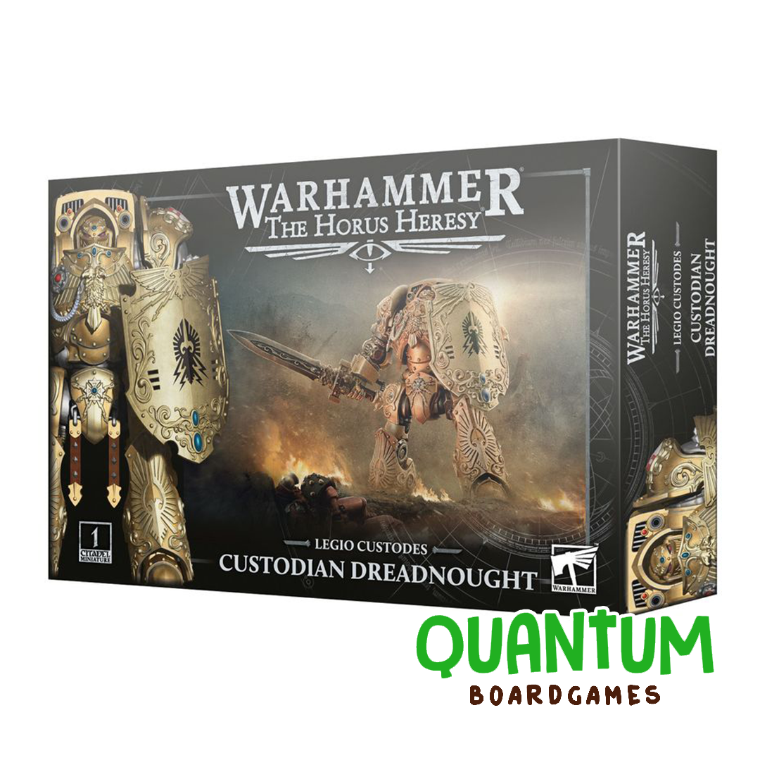 Custodian Dreadnought Legio Custodes Horus Heresy Games Workshop modelo miniatura detallado