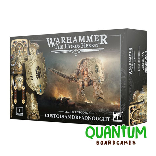 Custodian Dreadnought Legio Custodes Horus Heresy Games Workshop modelo miniatura detallado