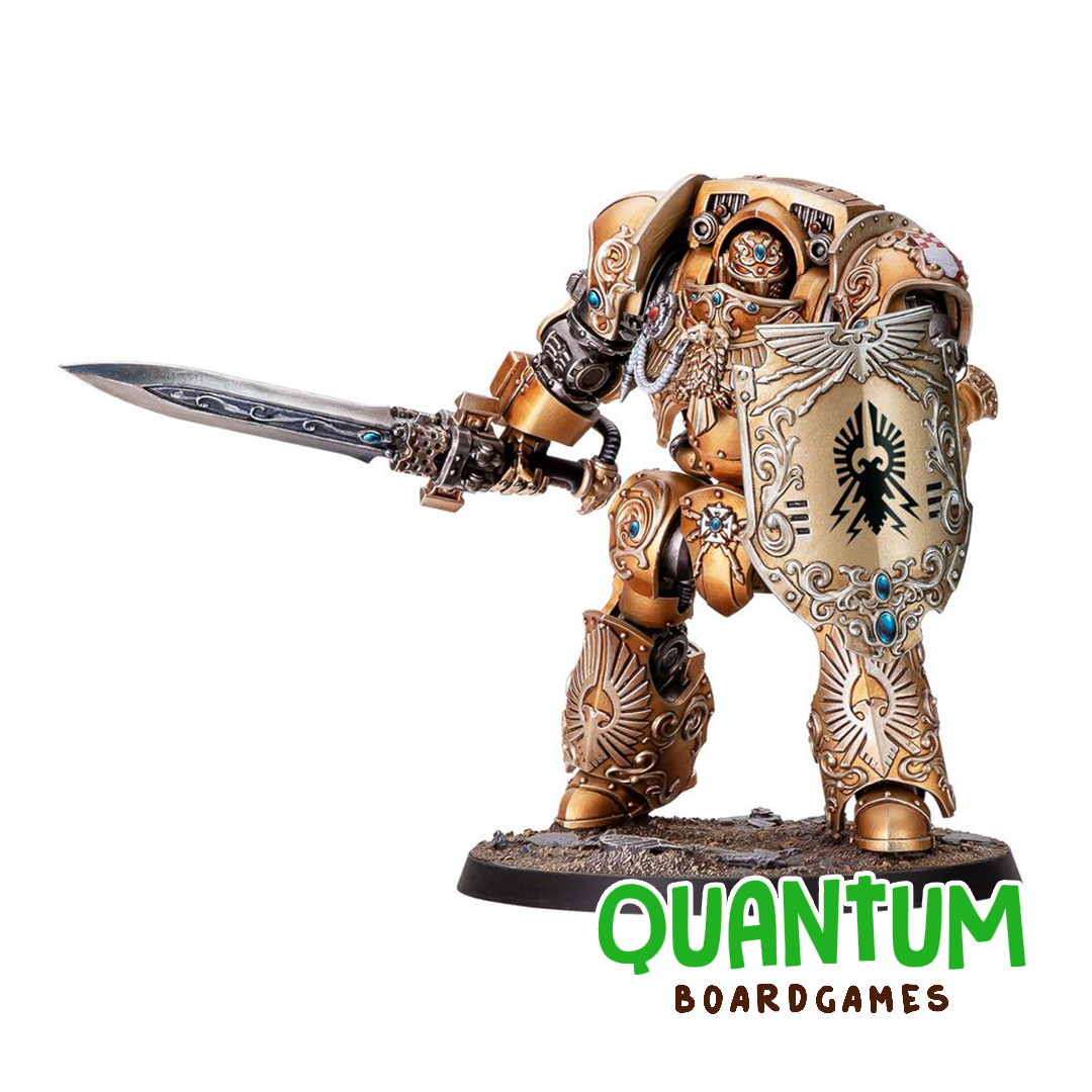Custodian Dreadnought Legio Custodes Horus Heresy Games Workshop modelo miniatura detallado