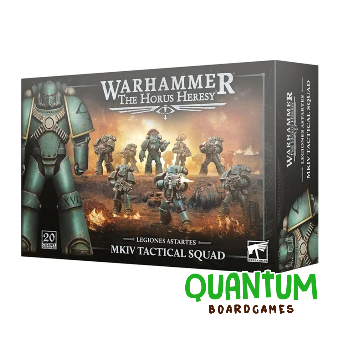 Legion Astartes MKIV Tactical Squad Warhammer 10 miniaturas armadura Mark IV