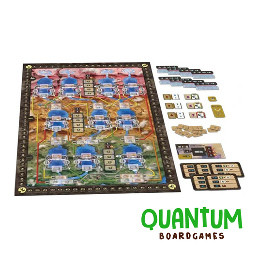 Barrage The Nile Affair expansión juego mesa estrategia río Nilo componentes