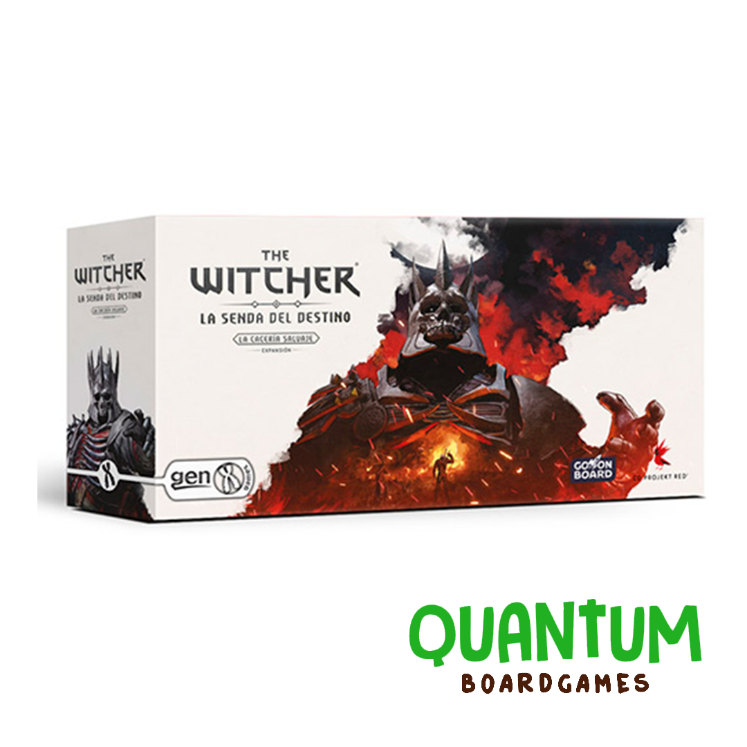 The Witcher La Cacería Salvaje Expansión - Caja juego mesa español Gen X Games