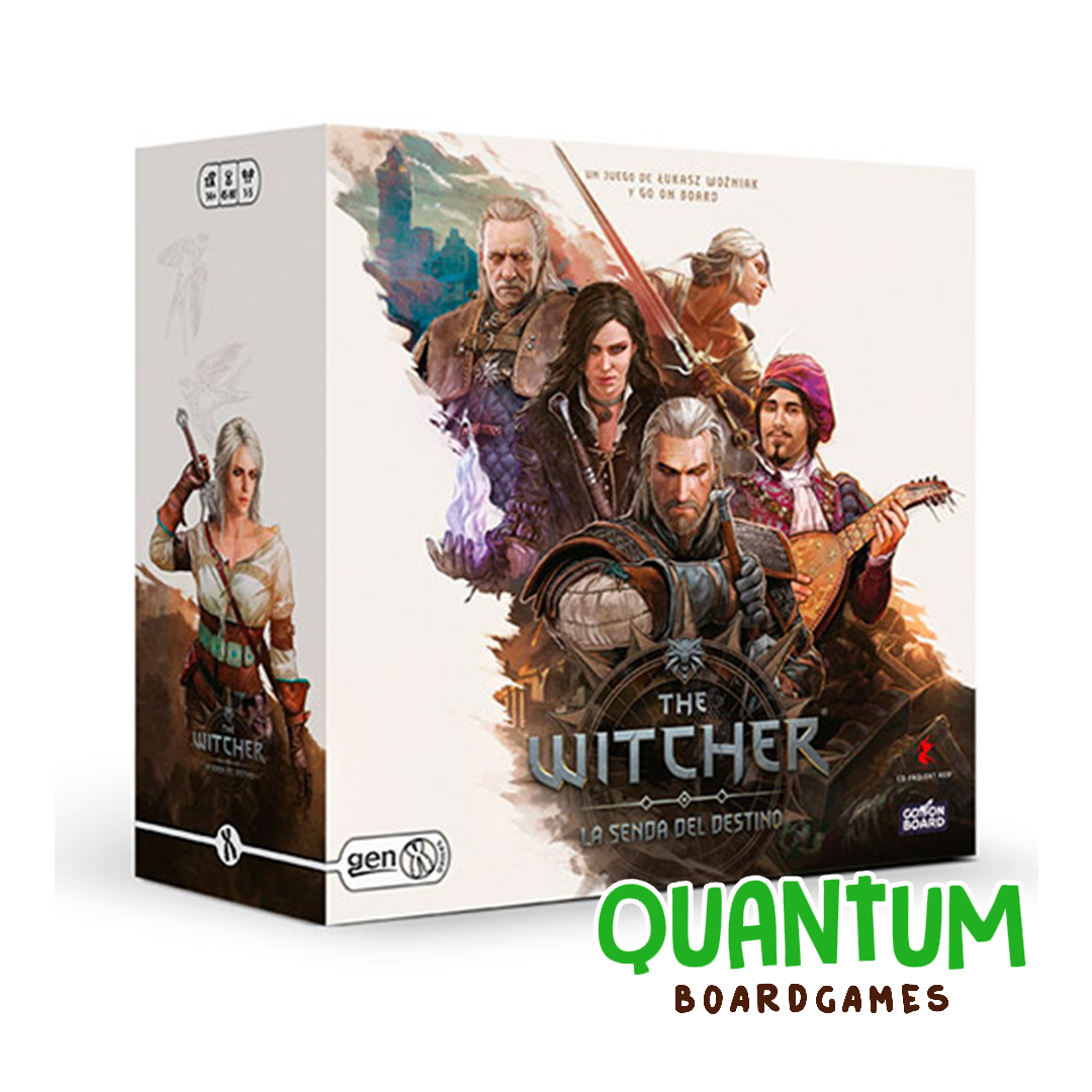 The Witcher La Senda del Destino juego de mesa español edición oficial con componentes de calidad