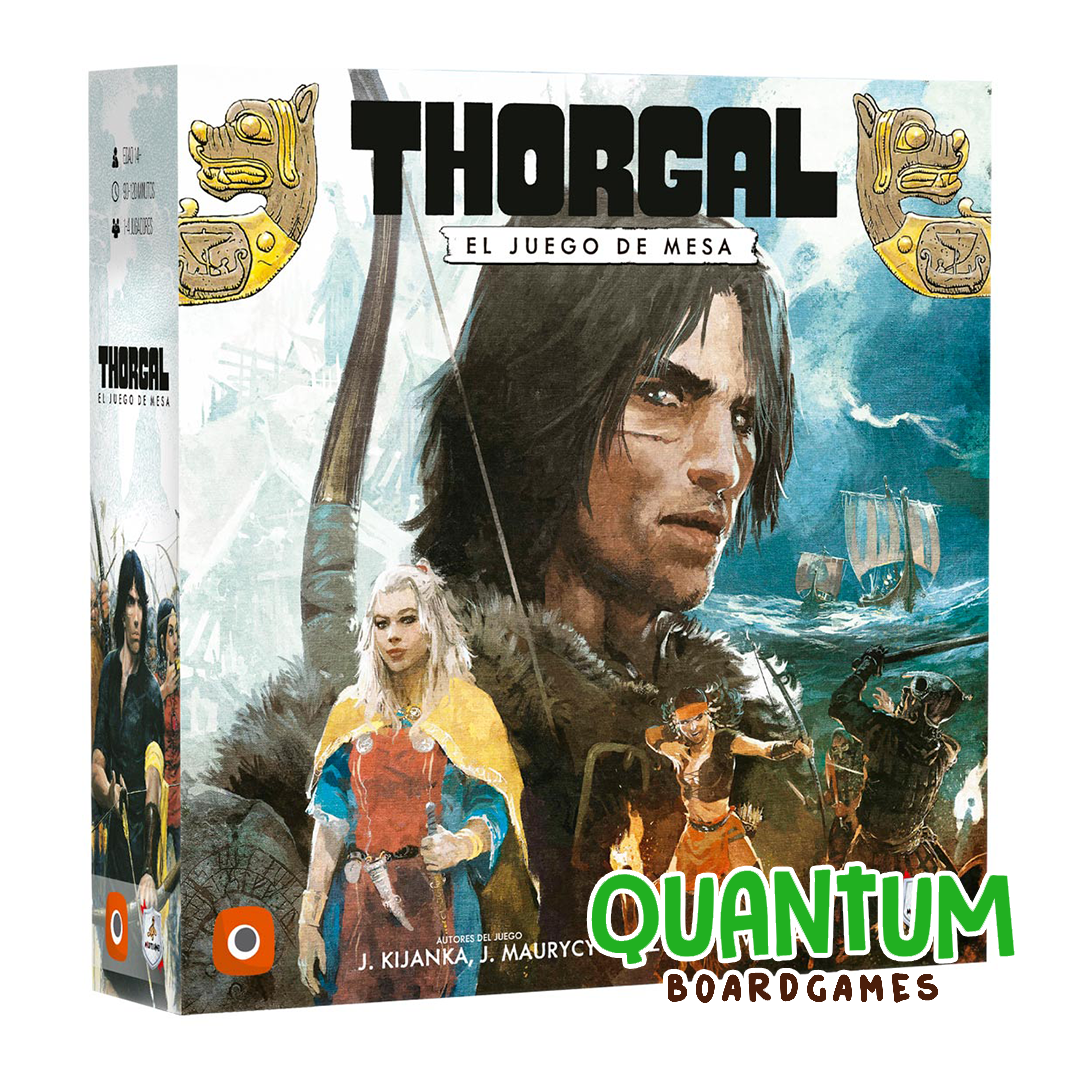 Thorgal juego de mesa cooperativo español cómic aventura narrativa