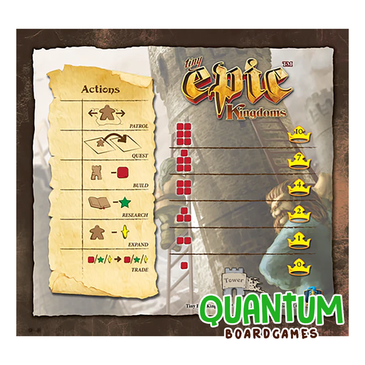 Tiny Epic Kingdoms: Action Mat