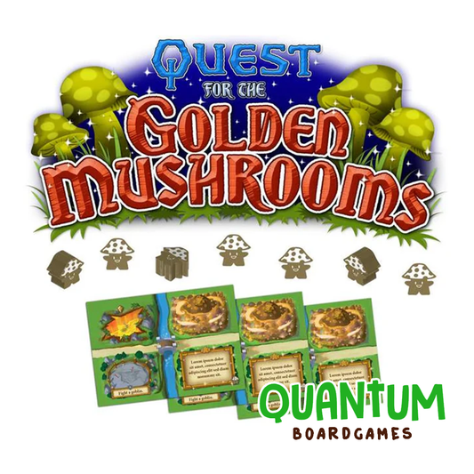 Tiny Epic Quest: Quest for the Golden Mushrooms Mini Expansion – Inglés