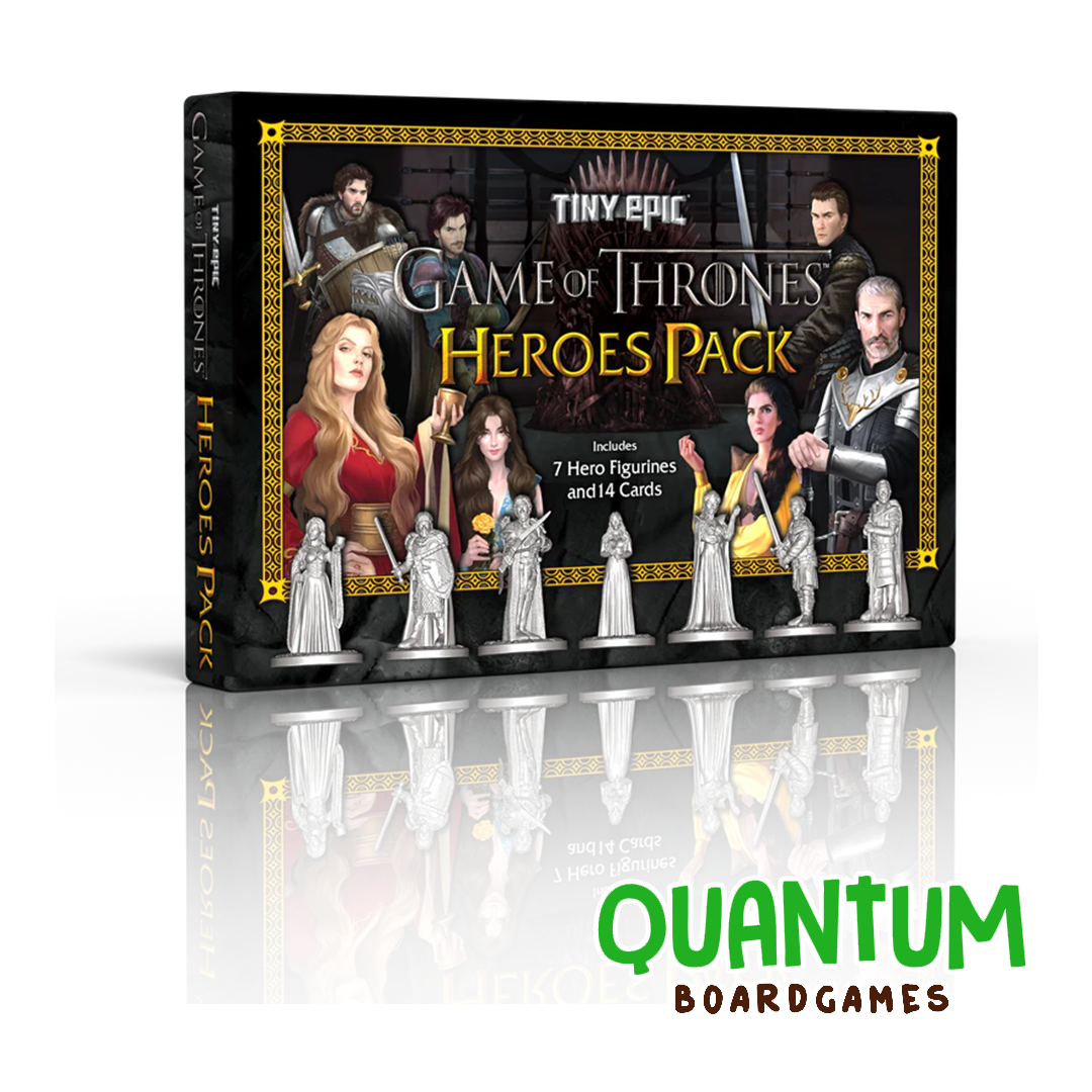 Tiny Epic Game of Thrones Heroes Pack expansión oficial con nuevos personajes y habilidades