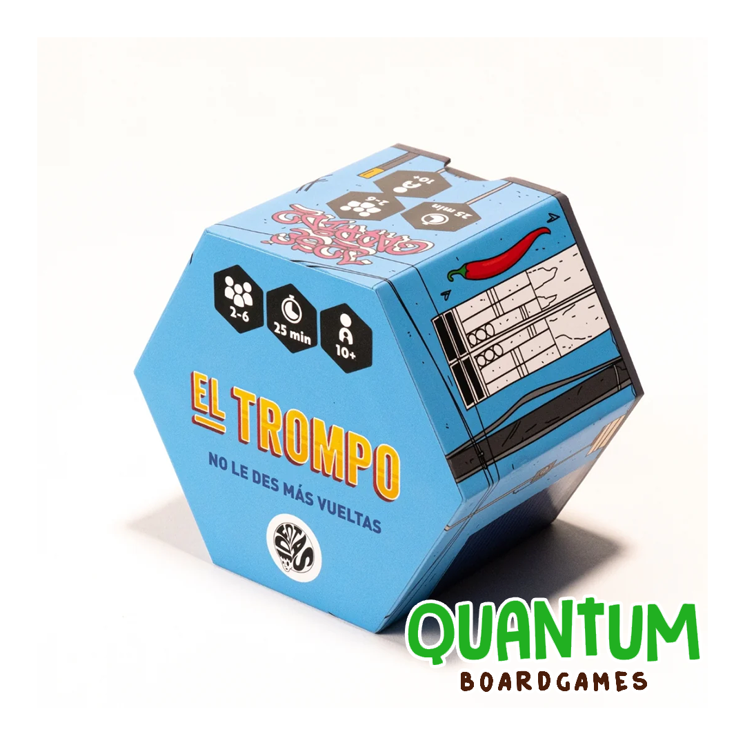 Trompo juego de mesa español para familias - Coordinación y diversión