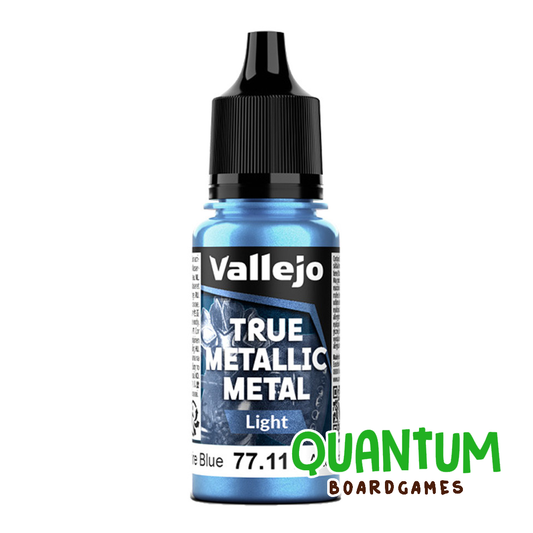Vallejo True Metallic 77.111 Light Sapphire Blue pintura metálica para miniaturas wargames