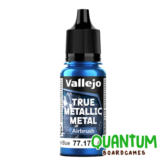 Pintura Airbrush Vallejo 77.171 Sapphire Blue metalizada para miniaturas wargames