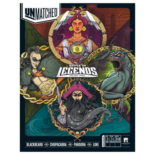 UNMATCHED BATTLE OF LEGENDS VOLUME 3