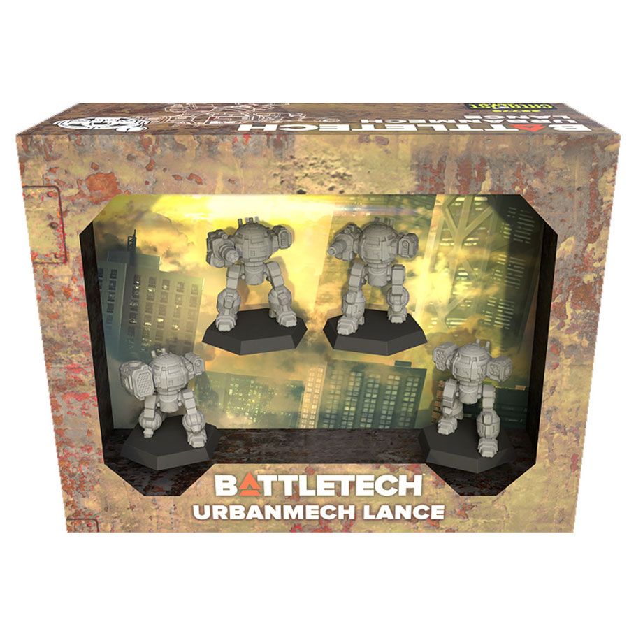 BATTLETECH URBANMECH LANCE FORCE PK