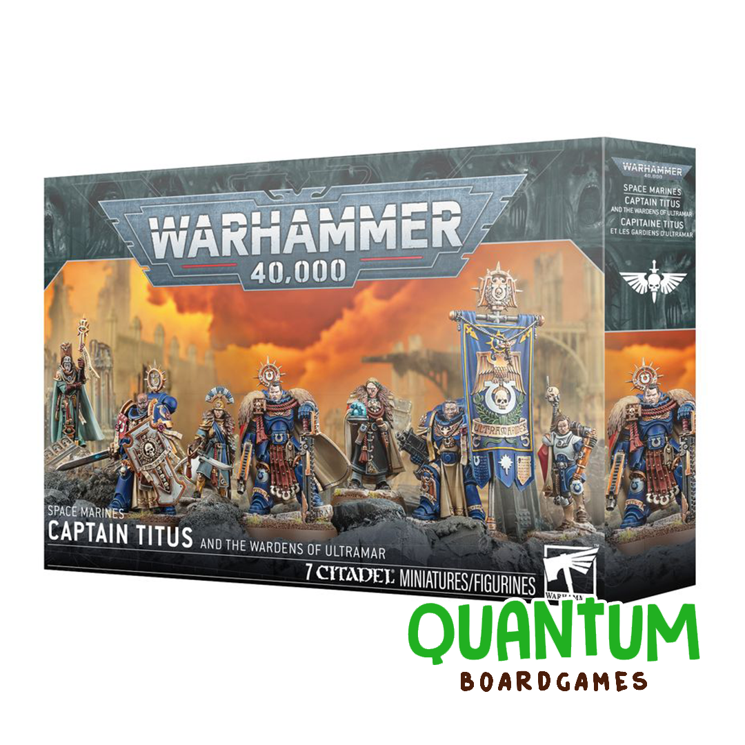 Space Marines: Ultramarines Captain Titus and The Wardens of Ultramar